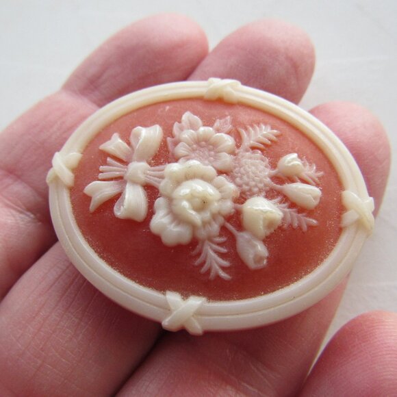 Vintage Floral Brooch - Picture 4 of 5